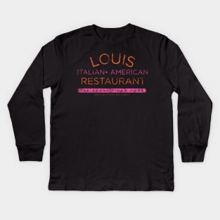 Louis Italian American Restaurant Kids Long Sleeve T-Shirt